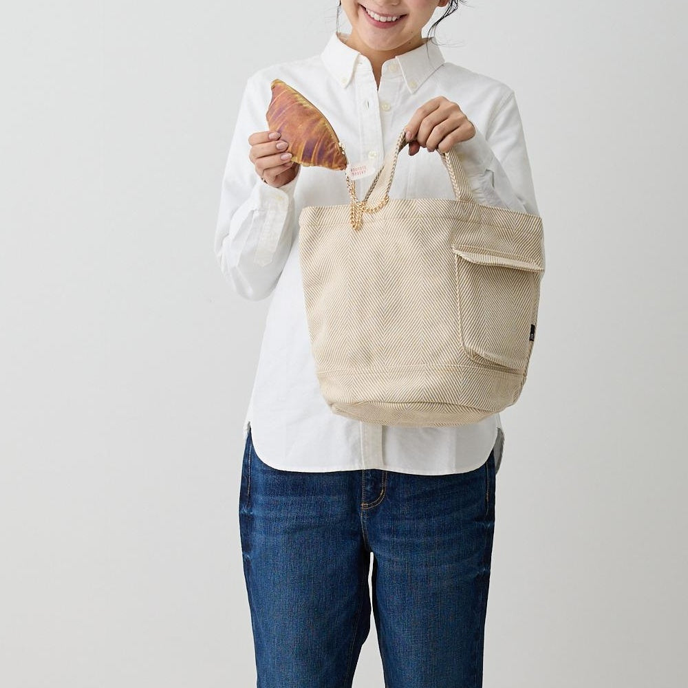 企画デザイン2時×イラストレーター・つゆこ×ROOTOTE / ふかふかパンポーチ&ショッパー / 0131