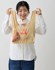 企画デザイン2時×イラストレーター・つゆこ×ROOTOTE / ふかふかパンポーチ&ショッパー / 0131