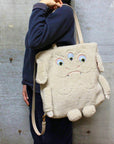 Fluffy cute tote EU. Tall 2way. Cryptid-D / 1235