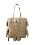 Fluffy cute tote EU. Tall 2way. Cryptid-D / 1235
