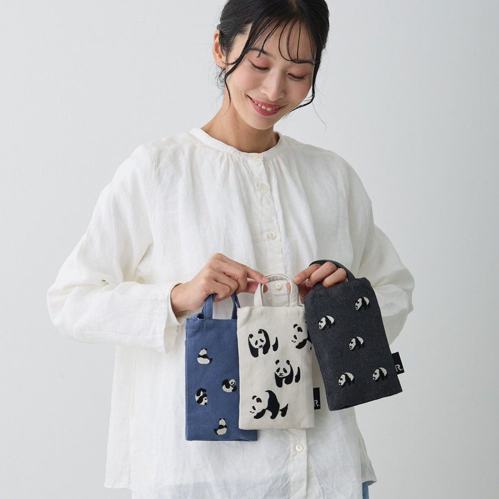 CJ.ベビールー.Panda.リサイクルコットン-A / 1279