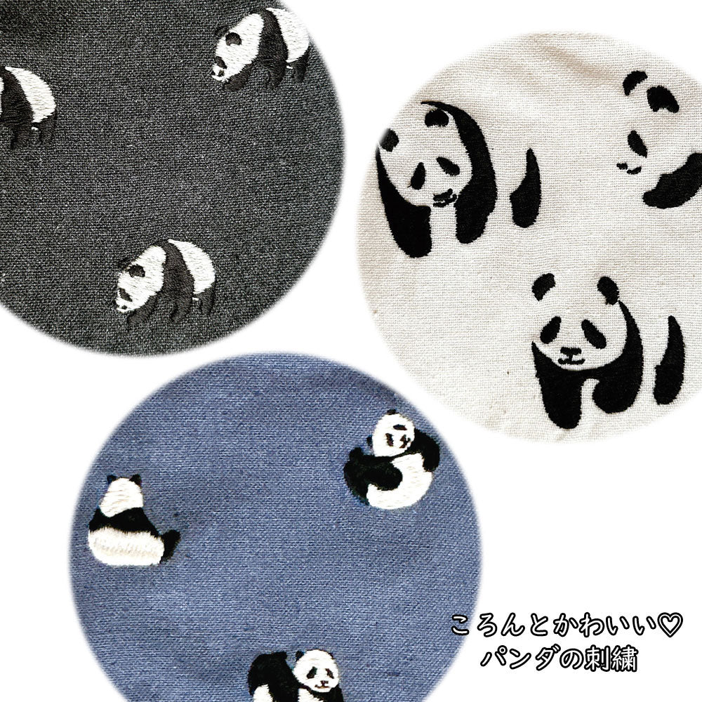 CJ.ベビールー.Panda.リサイクルコットン-A / 1279