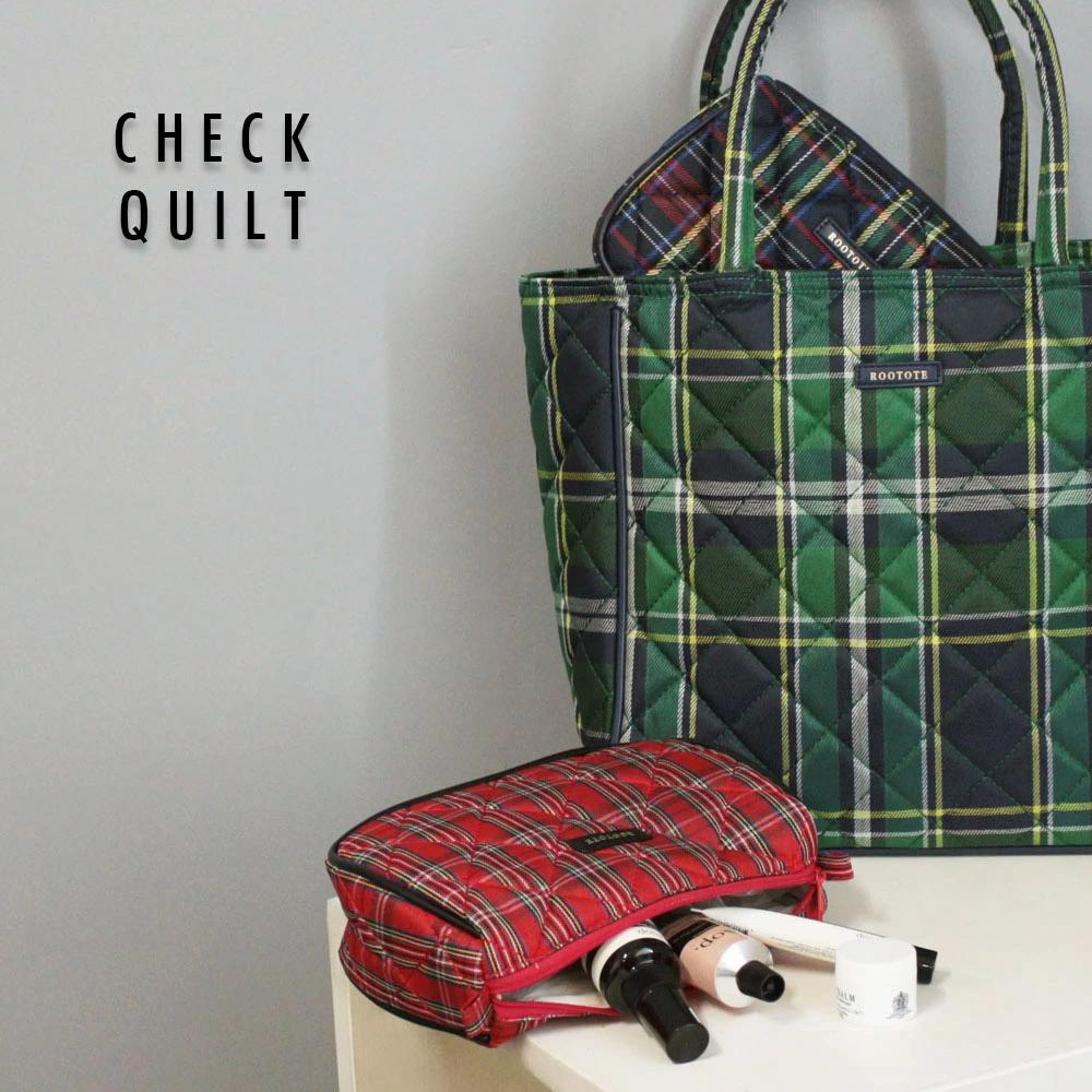 WR.ポーチ.チェックキルトｰC / 3620 – ROOTOTE FLAGSHIP STORE
