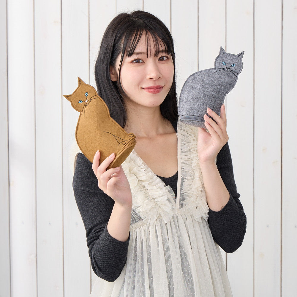 EU.ウイズルー(子).オスワリネコ-B / 3622