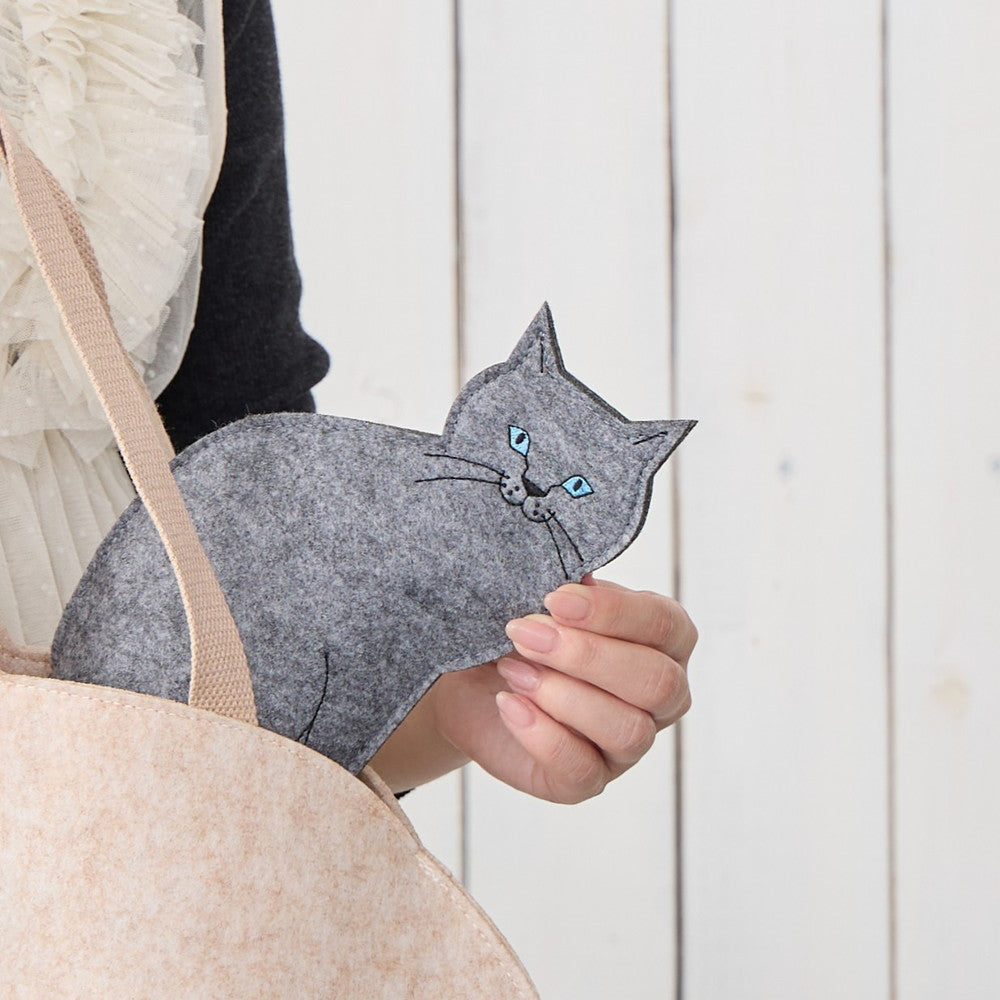 EU.ウイズルー(子).オスワリネコ-B / 3622