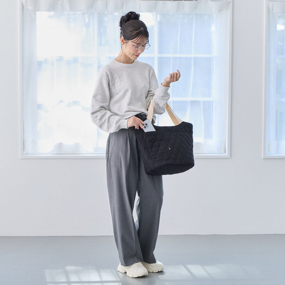 SN.ラウンド.ミリタリーキルト-A / 3634