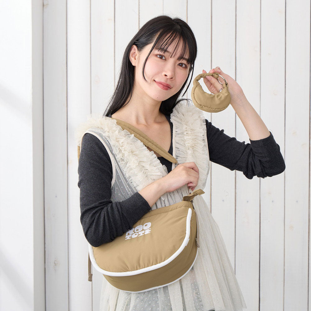 ROOTOTE ルートート SC.デリ.パファーハーフムーン-A ROOTOTE】SC.ﾃﾞﾘ.ﾊﾟﾌｧｰﾊｰﾌﾑｰﾝ-A | ルートート(ROOTOTE) | マルイウェブ