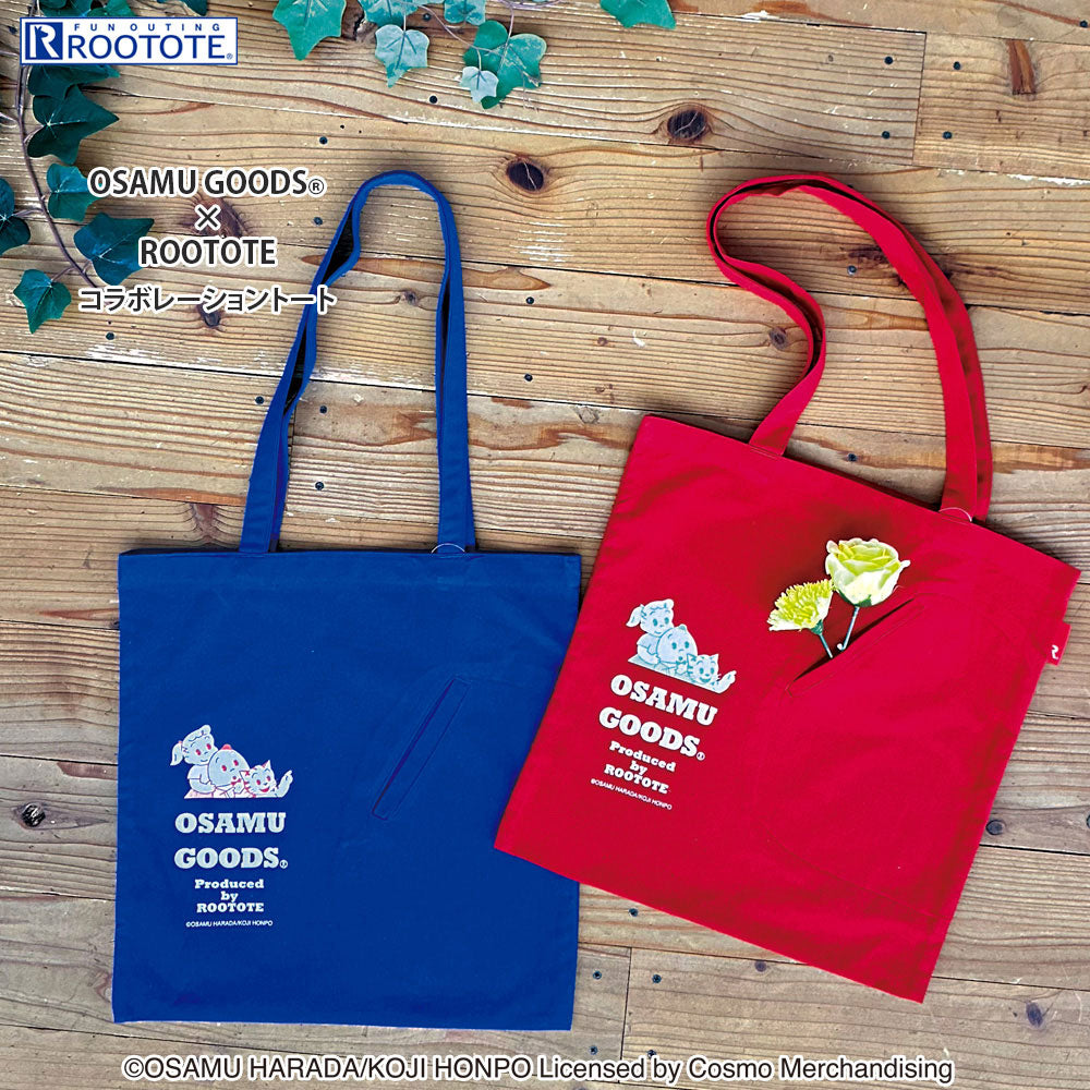 OSAMU GOODS®×ROOTOTE OE.Recycled cotton.TallFlat.OSAMU-B / 6262
