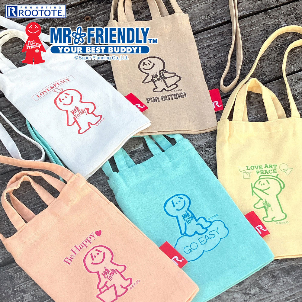 【限定商品】ミスター・フレンドリー. リサイクルコットンサコッシュ / 6833