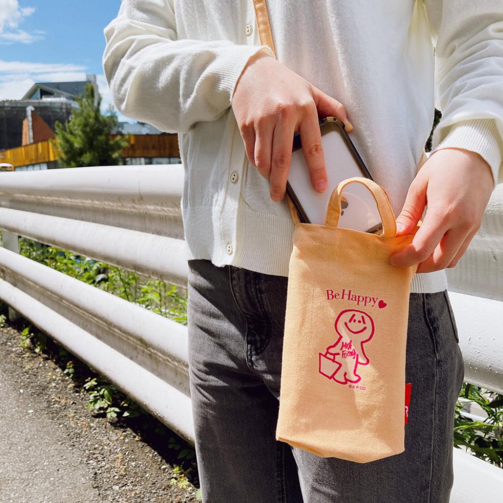 【限定商品】ミスター・フレンドリー. リサイクルコットンサコッシュ / 6833