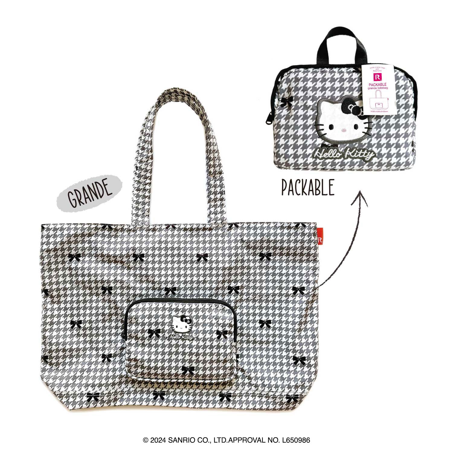 IP.GRD Packable.Hello Kitty-A / 8395 – ROOTOTE FLAGSHIP STORE