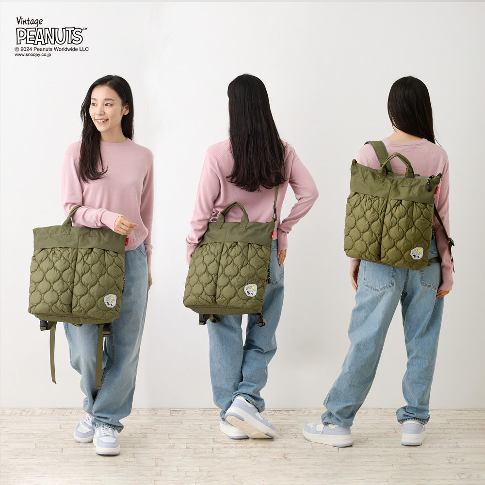 【PEANUTSコミック誕生75周年記念商品】IP.セオルー.パフ.Peanuts-9R / 8407