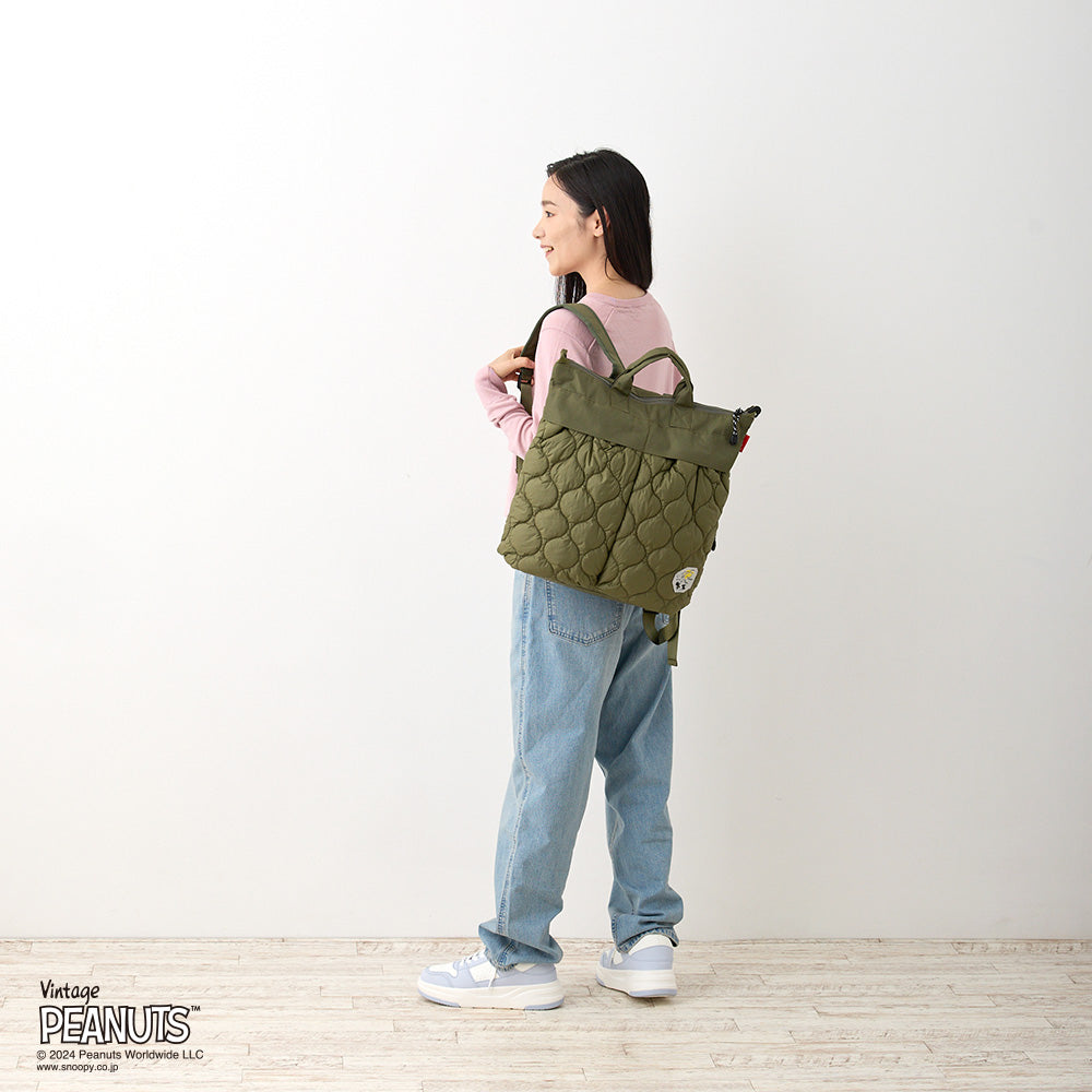 【PEANUTSコミック誕生75周年記念商品】IP.セオルー.パフ.Peanuts-9R / 8407