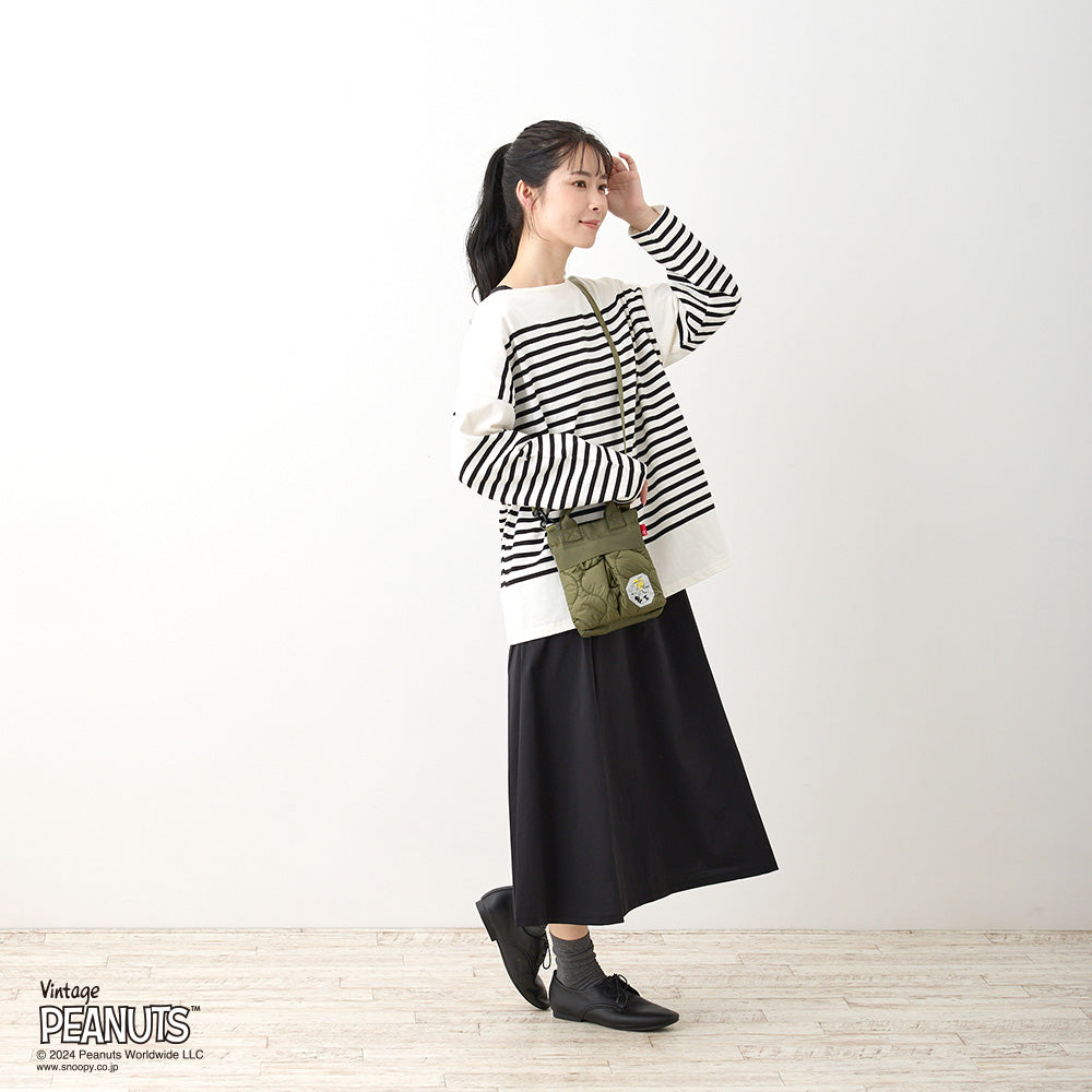 【PEANUTSコミック誕生75周年記念商品】IP.BR.パフ.Peanuts-9R / 8408