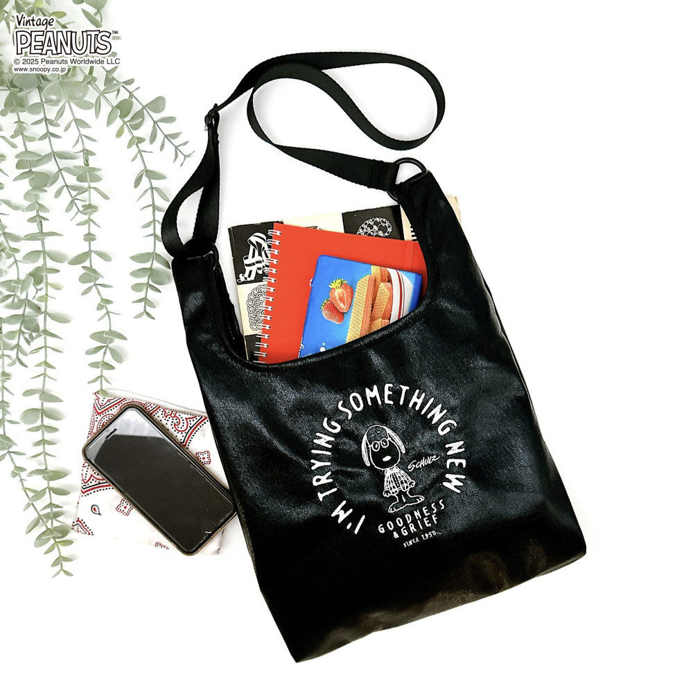 【PEANUTSコミック誕生75周年記念商品】IP.ルーショッパー.メタリック.ピーナッツ-0Q / 8447