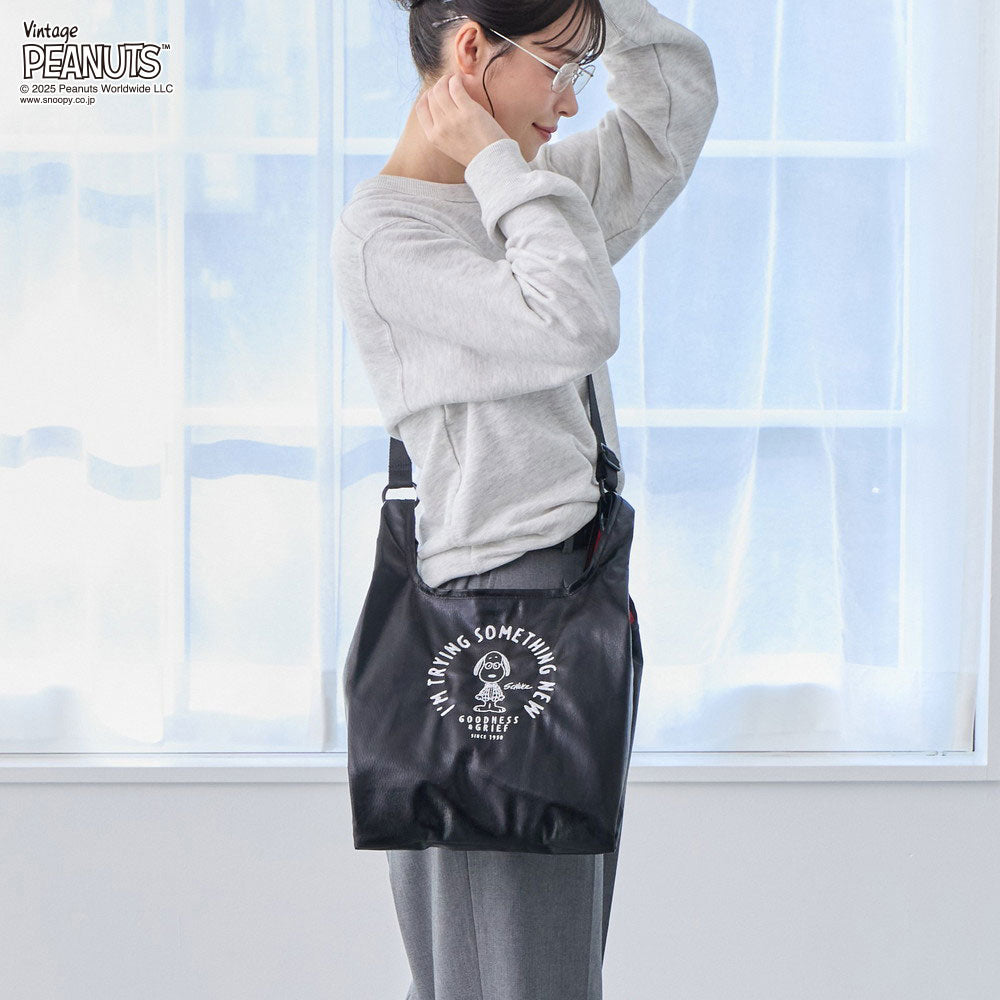 【PEANUTSコミック誕生75周年記念商品】IP.ルーショッパー.メタリック.ピーナッツ-0Q / 8447
