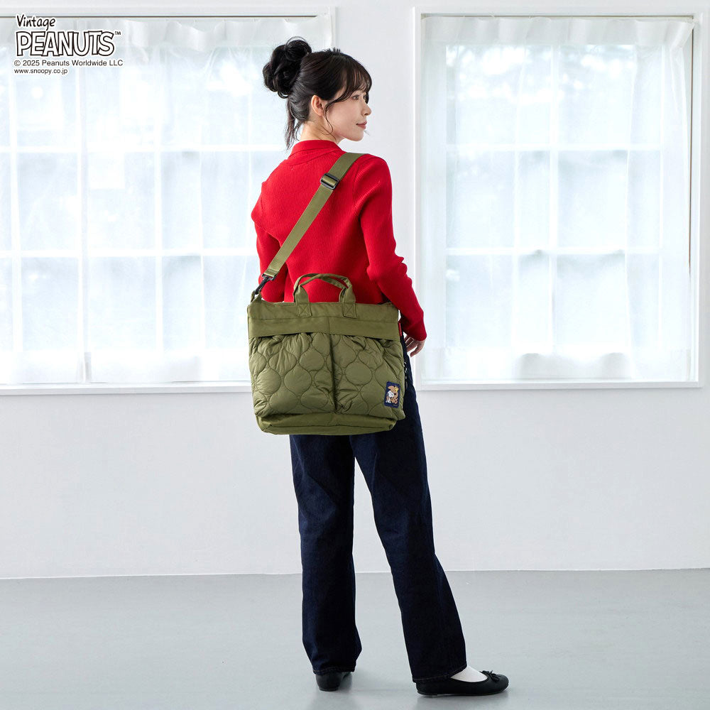 【PEANUTSコミック誕生75周年記念商品】IP.A4アーキャトルワイド.パフ..Peanuts-0R / 8456