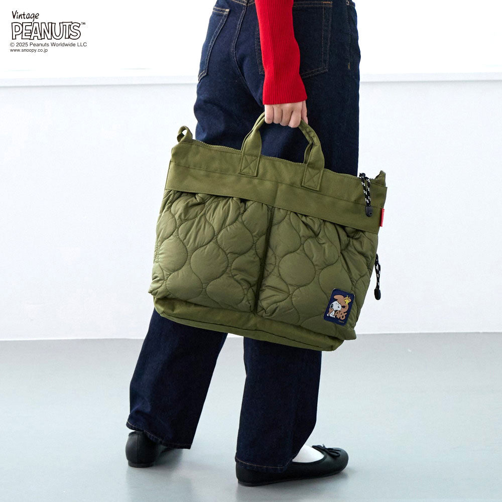 【PEANUTSコミック誕生75周年記念商品】IP.A4アーキャトルワイド.パフ..Peanuts-0R / 8456