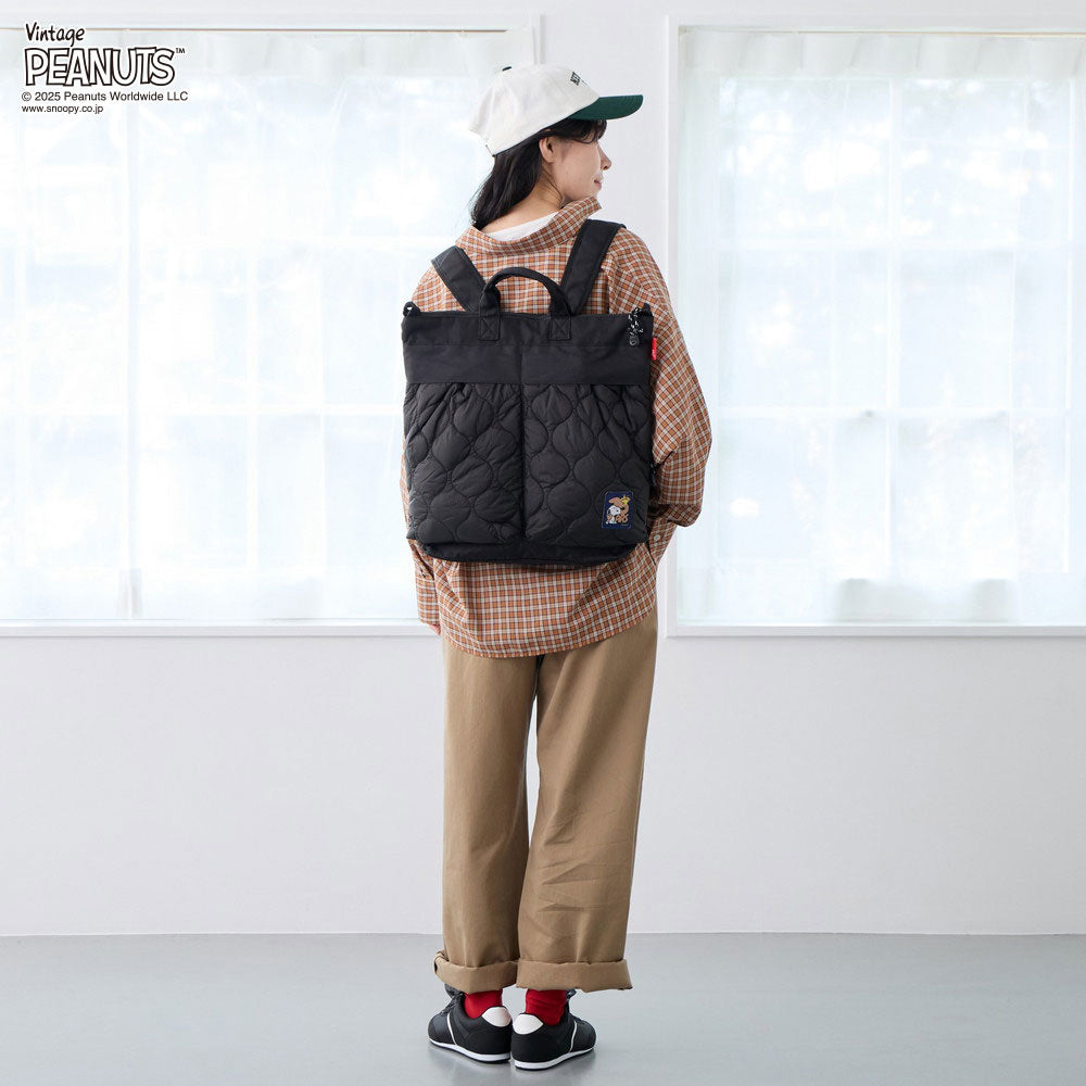 【PEANUTSコミック誕生75周年記念商品】IP.セオルー.パフ.Peanuts-0R / 8457