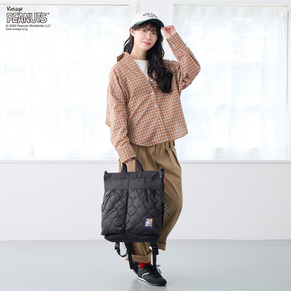 【PEANUTSコミック誕生75周年記念商品】IP.セオルー.パフ.Peanuts-0R / 8457