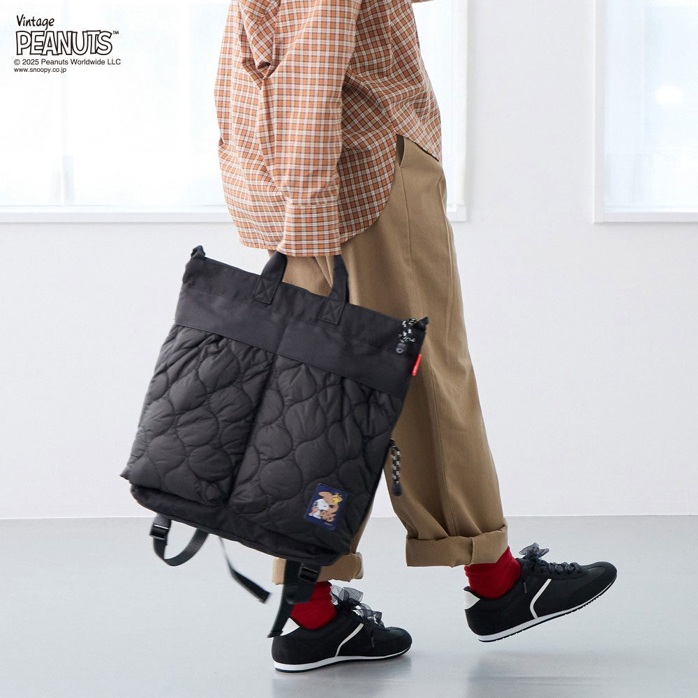 【PEANUTSコミック誕生75周年記念商品】IP.セオルー.パフ.Peanuts-0R / 8457