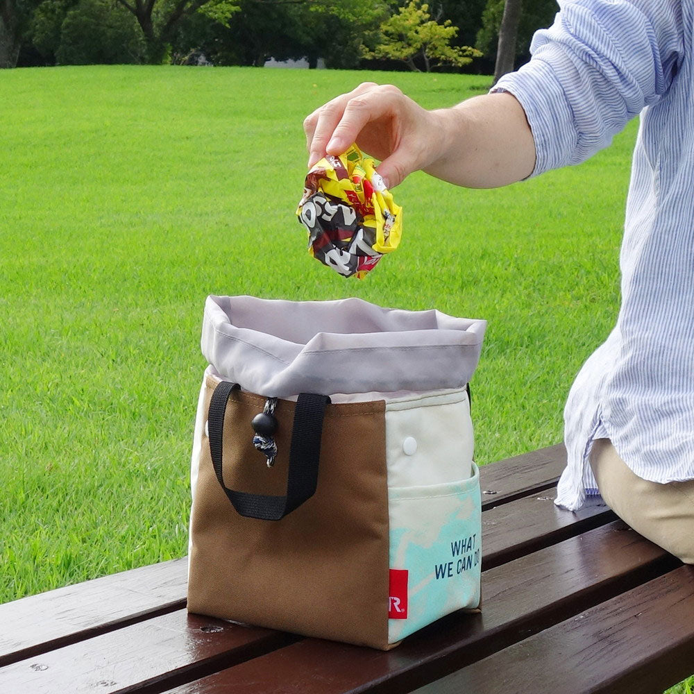 ALLIANCE FOR THE BLUE x ROOTOTE トートバッグ型 ダストボックス 漁網ナイロン ルーガービッジ-A / 9632