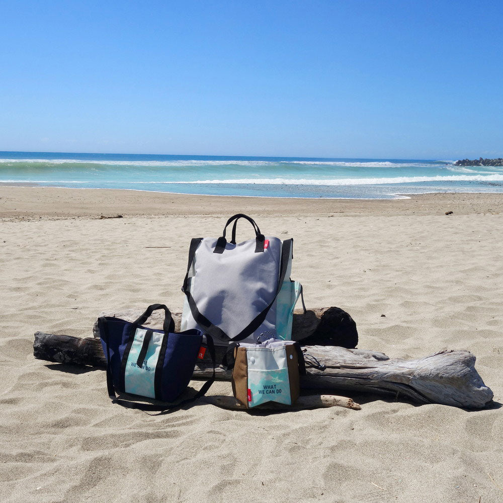 ALLIANCE FOR THE BLUE x ROOTOTE トートバッグ ショルダーバッグ 漁網ナイロン デリ2way-A / 9634