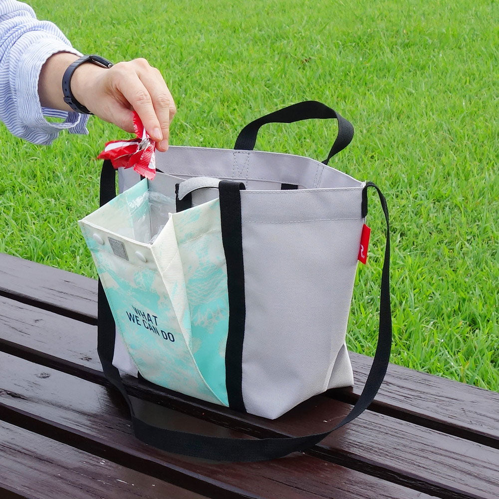 ALLIANCE FOR THE BLUE x ROOTOTE トートバッグ ショルダーバッグ 漁網ナイロン デリ2way-A / 9634