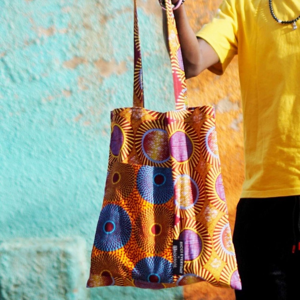 【限定商品】RICCI EVERYDAY × ROOTOTE / フェアトレード LT.A4.AFRICA-TOTE-A / 6471