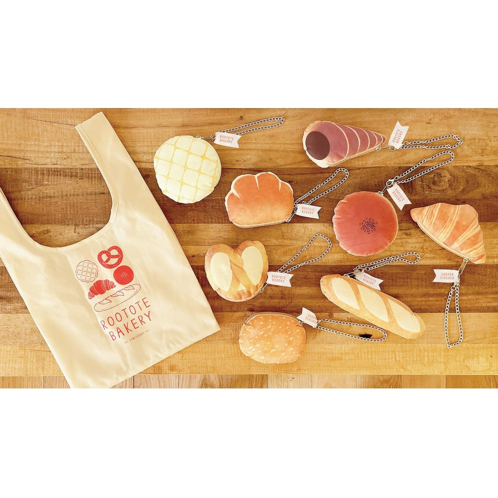 企画デザイン2時×イラストレーター・つゆこ×ROOTOTE / ふかふかパンポーチ&ショッパー / 0131