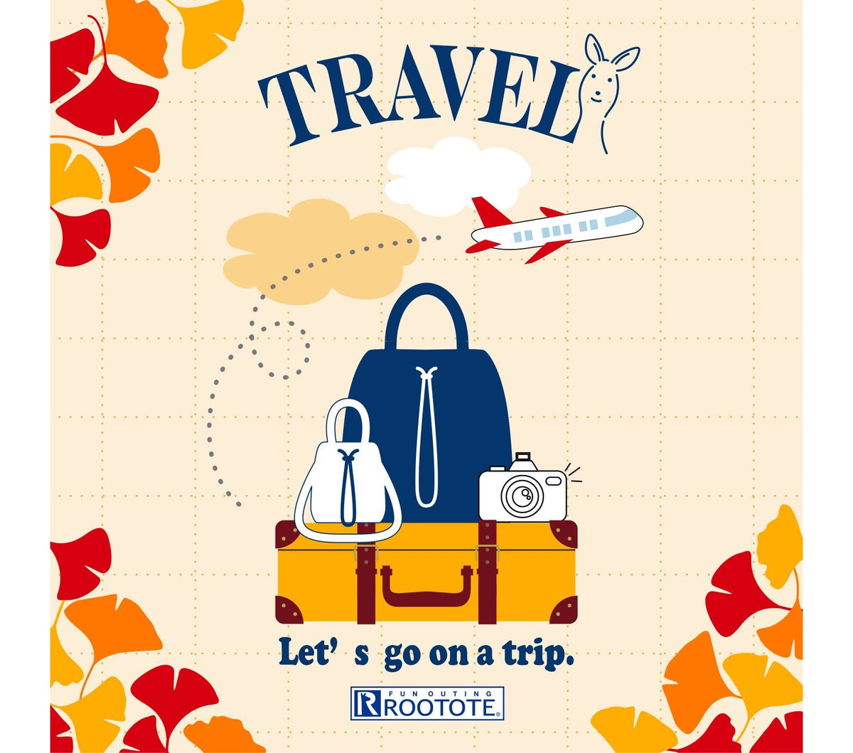 秋の旅を軽やかに。旅行・街歩きにおすすめのROOTOTEバッグ