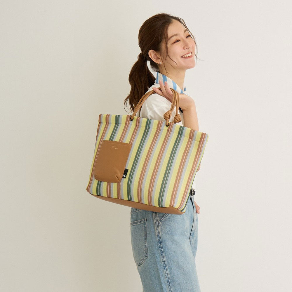 SACKTOTE ND ver. レトロストライプ SC.ミディアム.Wafer.ストライプ-A / 1165 – ROOTOTE FLAGSHIP STORE