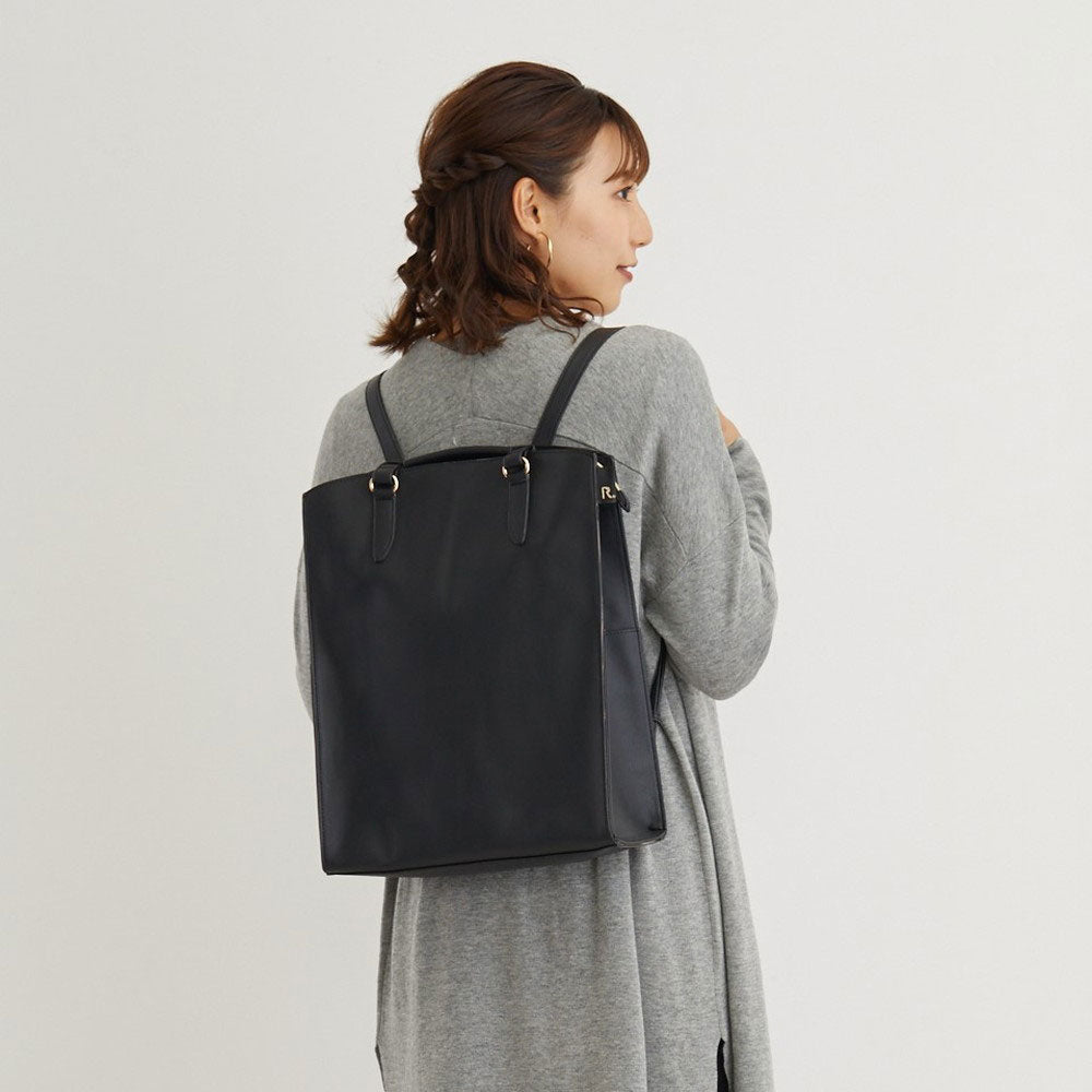 シーンに応じて持ち方チェンジ リュックになる快適トートバッグ LT