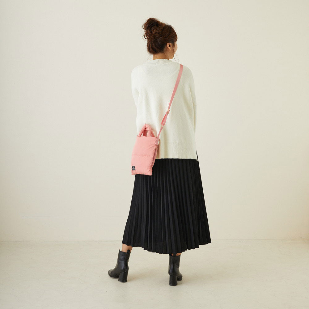 タグ付き新品　yori　シャーベットフリルカットソー　サーモンピンク シャーベットフリルカットソー | all item| yori
