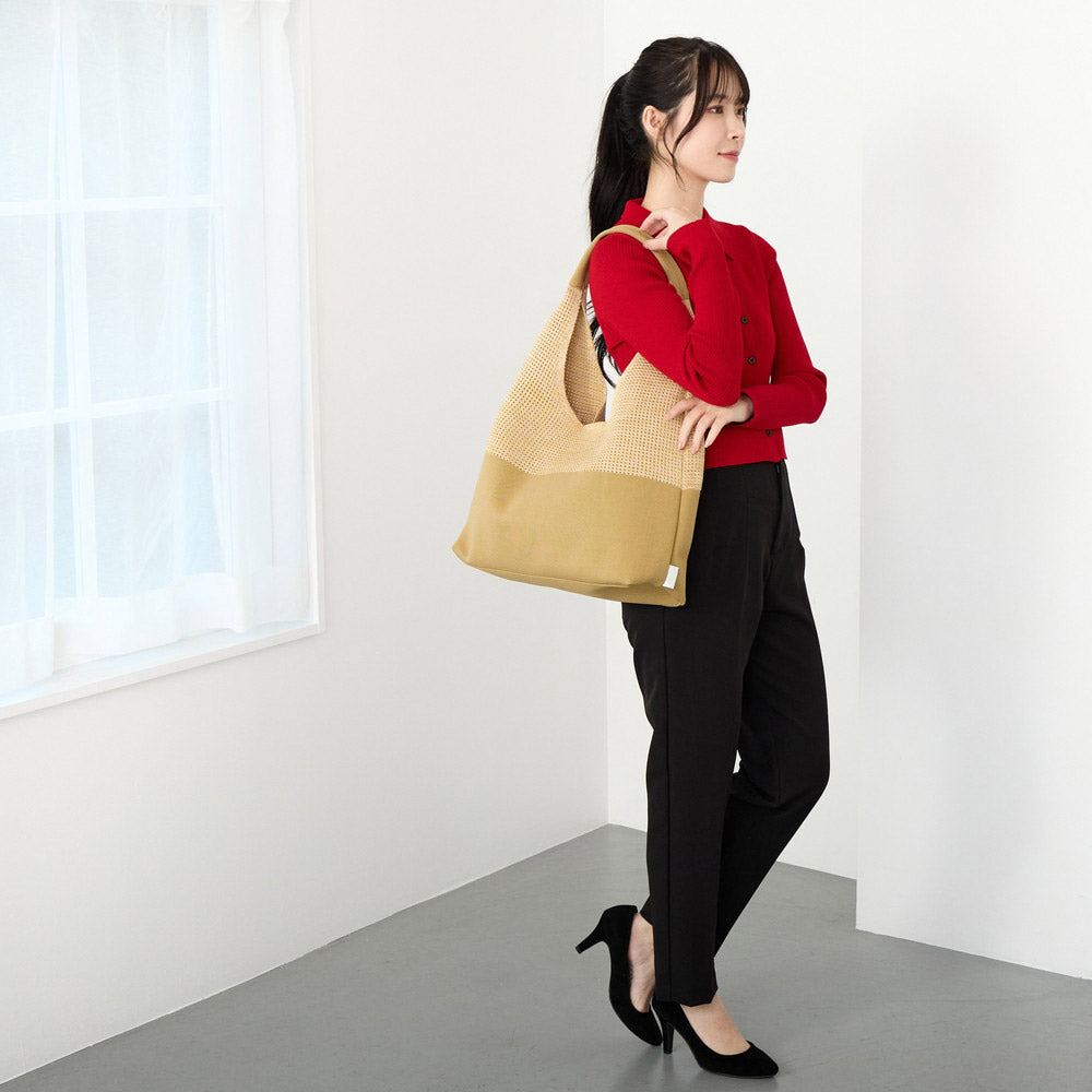 LT.ラウンド.メッシュ.ニット-A / 3582