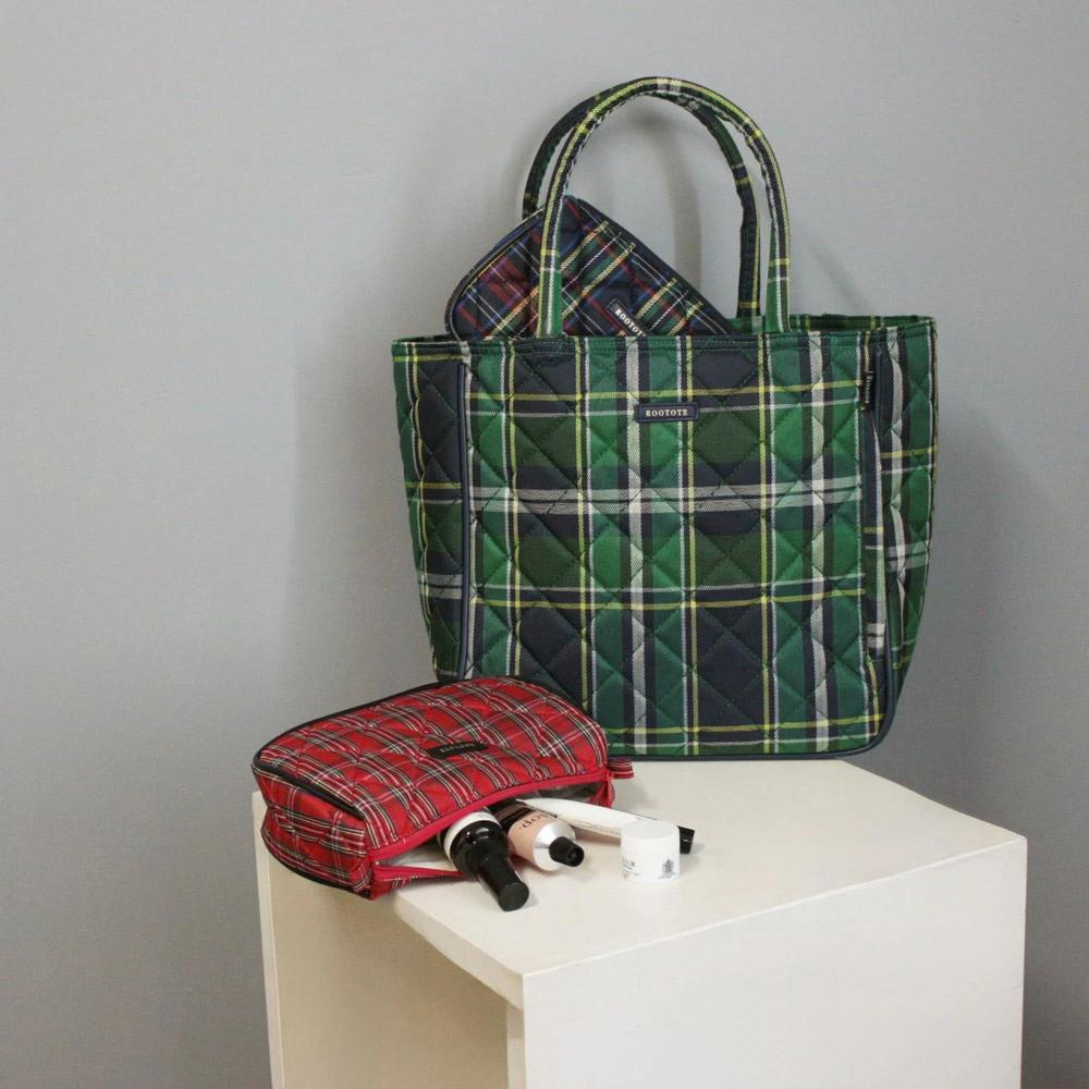 WR.ポーチ.チェックキルトｰC / 3620 – ROOTOTE FLAGSHIP STORE