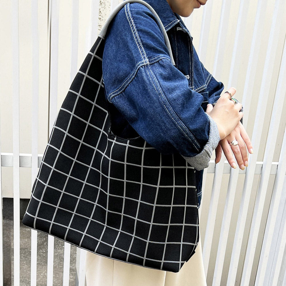 LT. Round Knit Tote / 3660