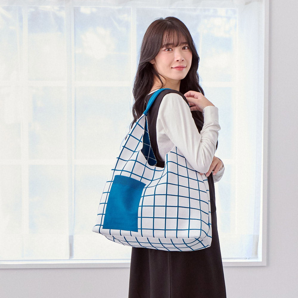 LT. Round Knit Tote / 3660
