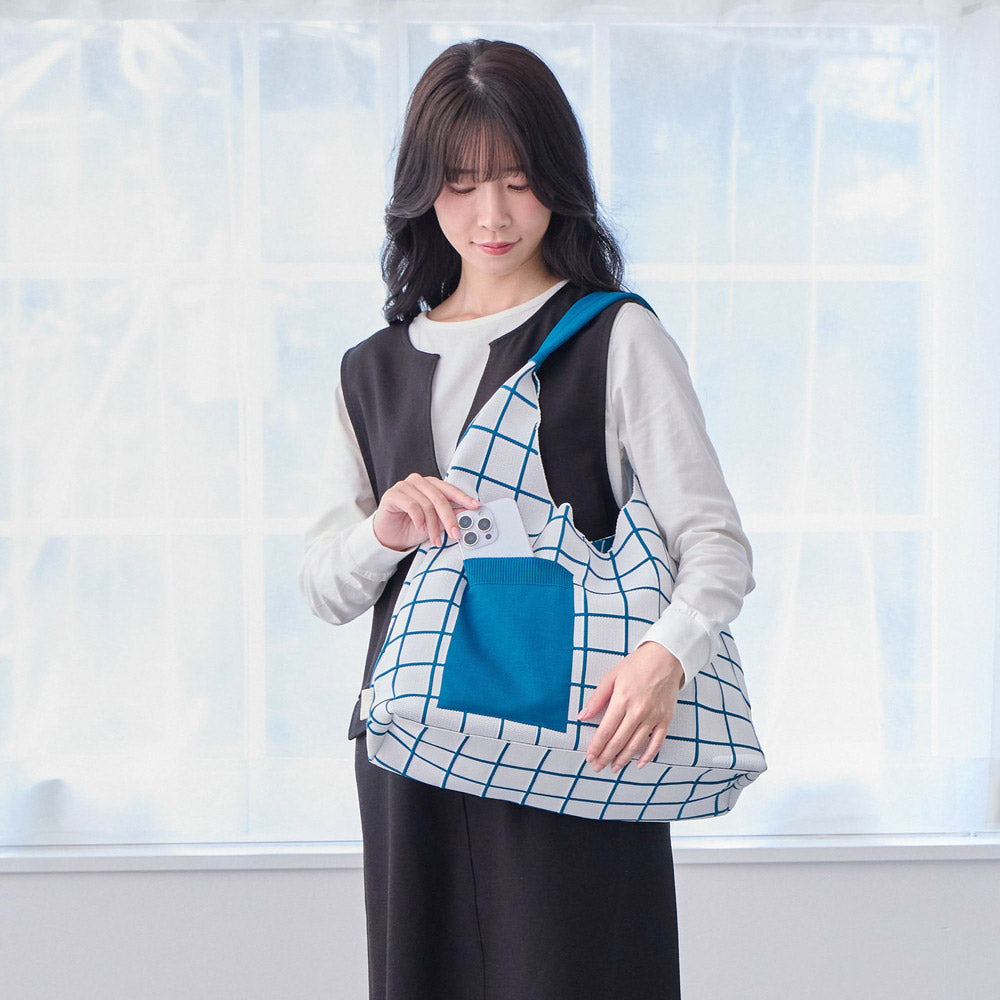 LT. Round Knit Tote / 3660