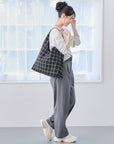 LT. Round Knit Tote / 3660