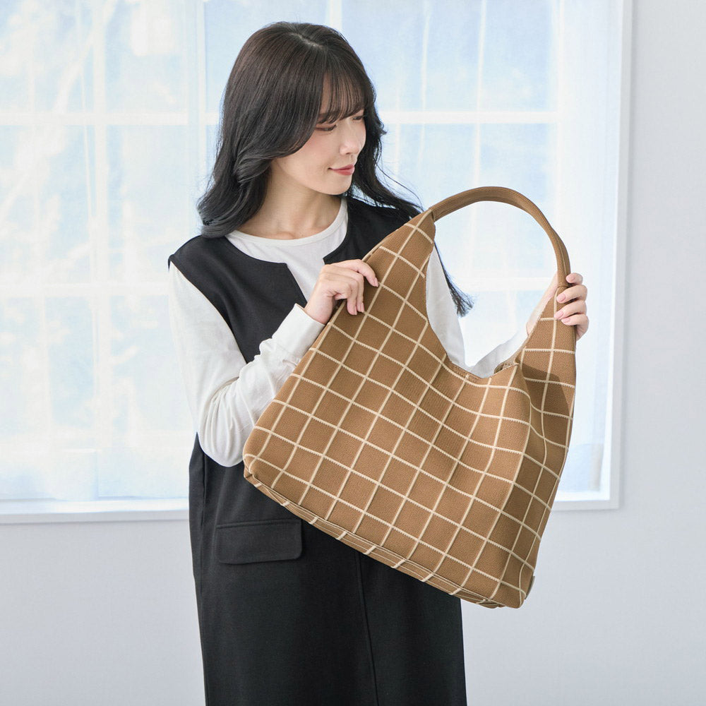 LT. Round Knit Tote / 3660