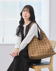 LT. Round Knit Tote / 3660