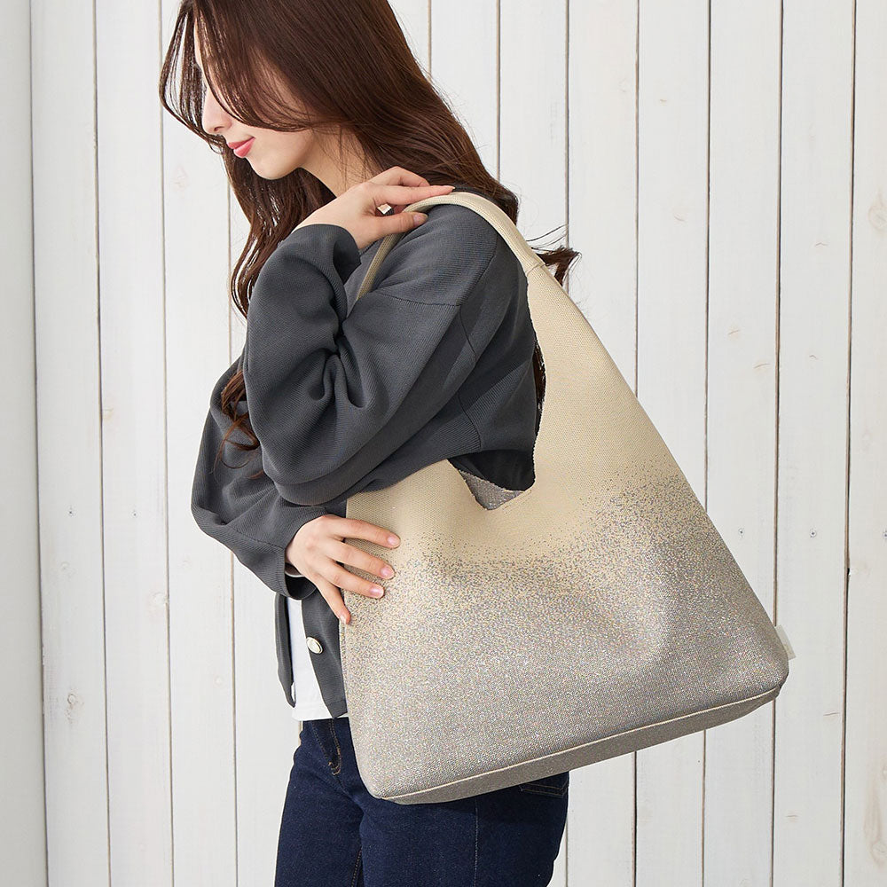 LT. Round. Metal Gradation. Knit-A / 3739