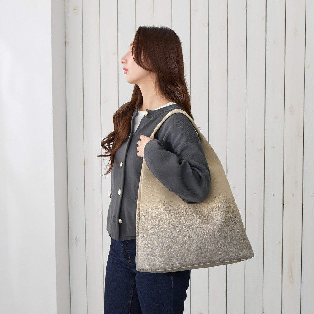 LT. Round. Metal Gradation. Knit-A / 3739