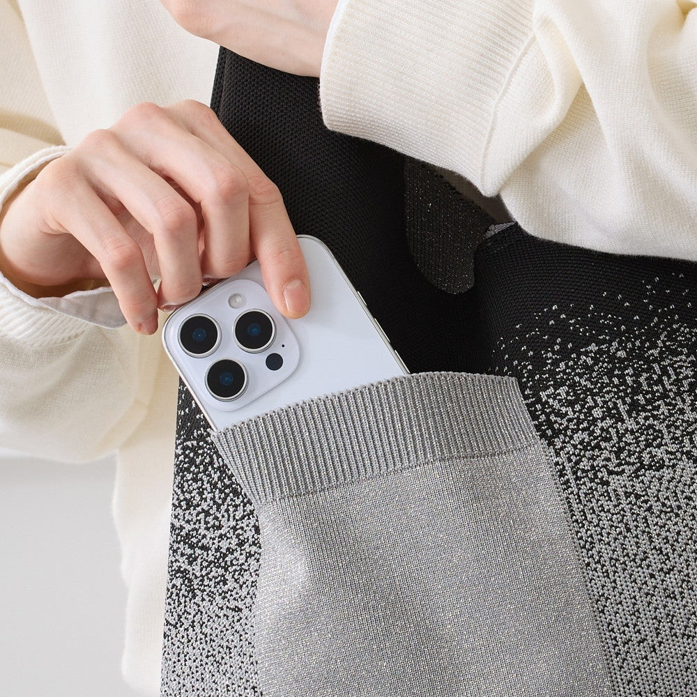 LT. Round. Metal Gradation. Knit-A / 3739