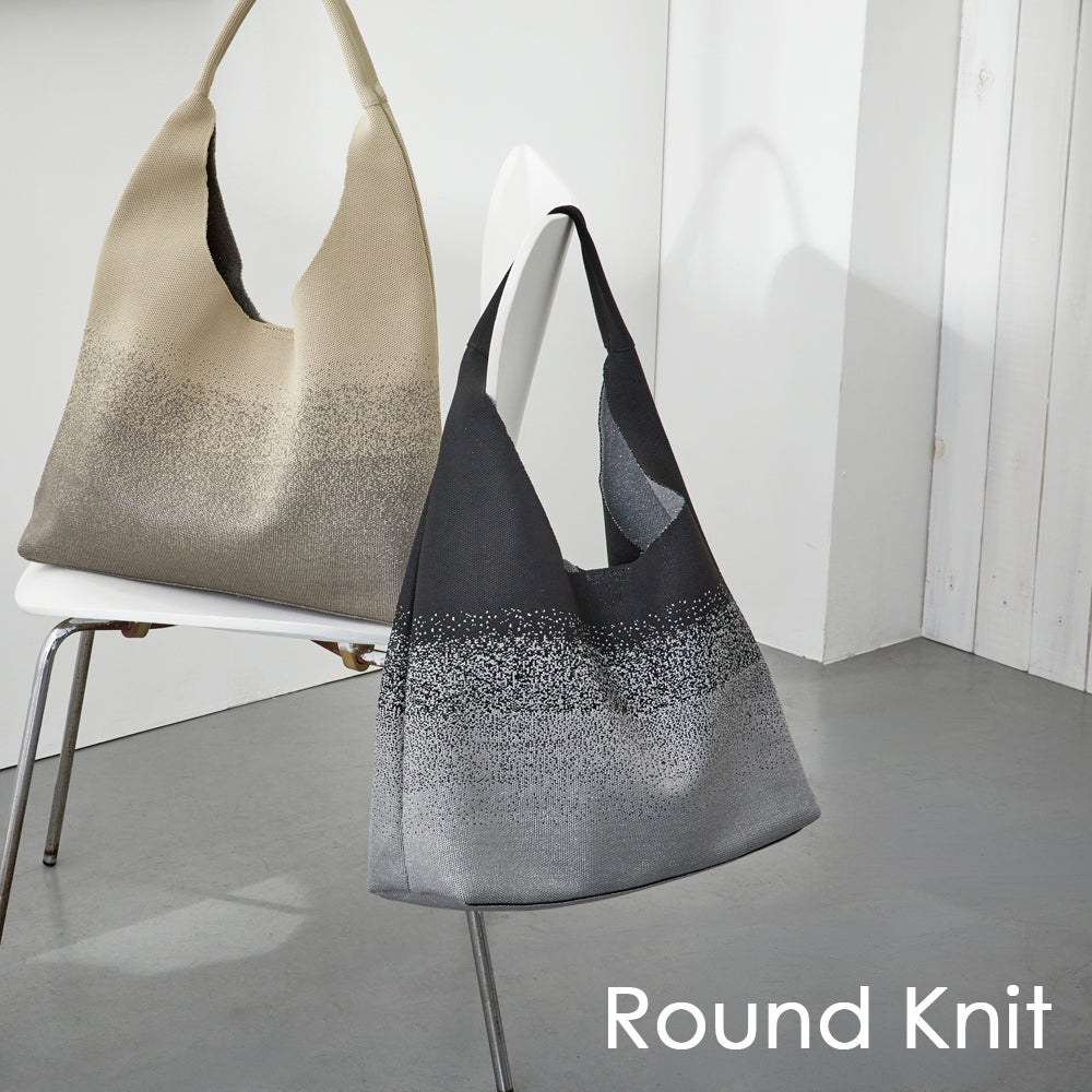 LT. Round. Metal Gradation. Knit-A / 3739