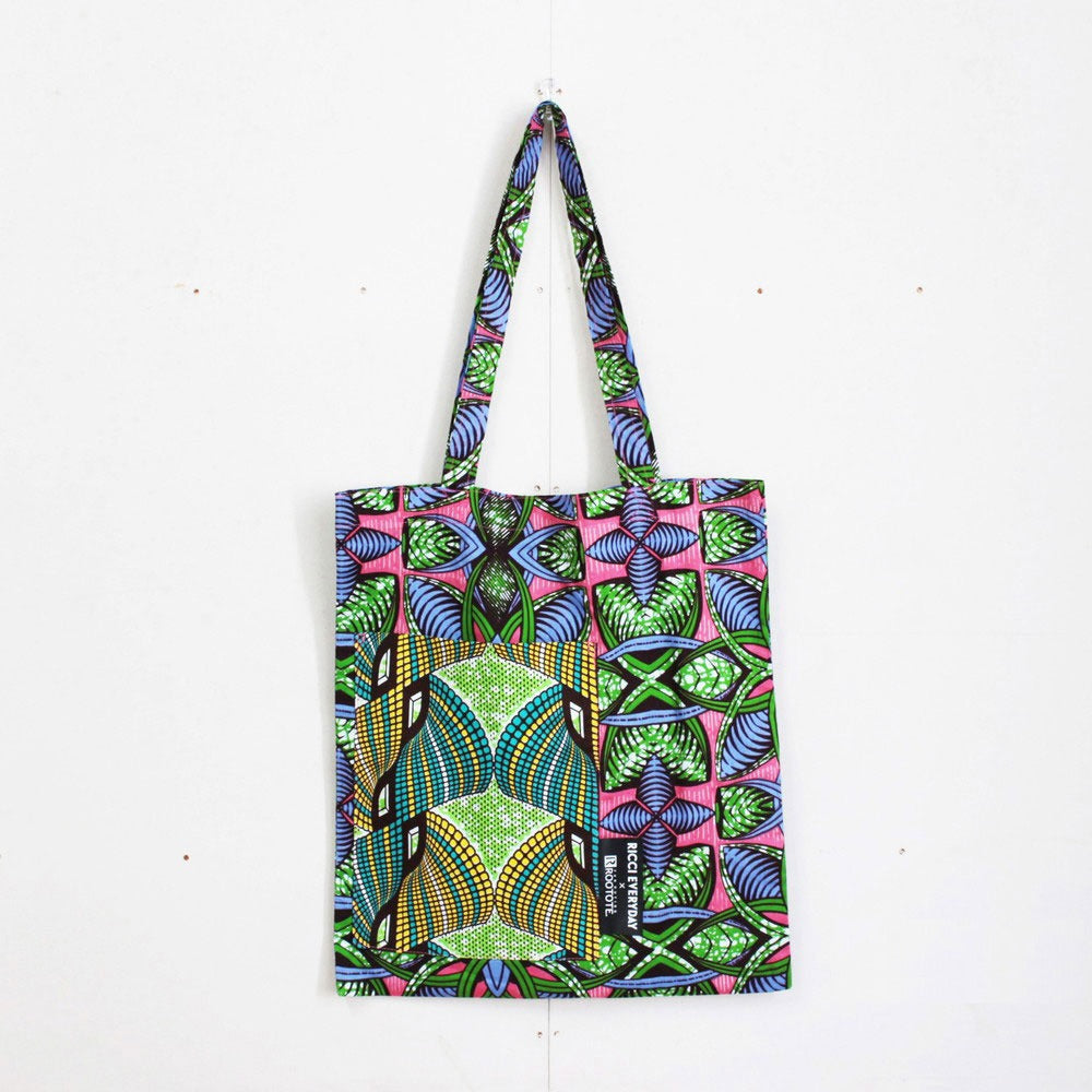 【限定商品】RICCI EVERYDAY × ROOTOTE / フェアトレード LT.A4.AFRICA-TOTE-A / 6471