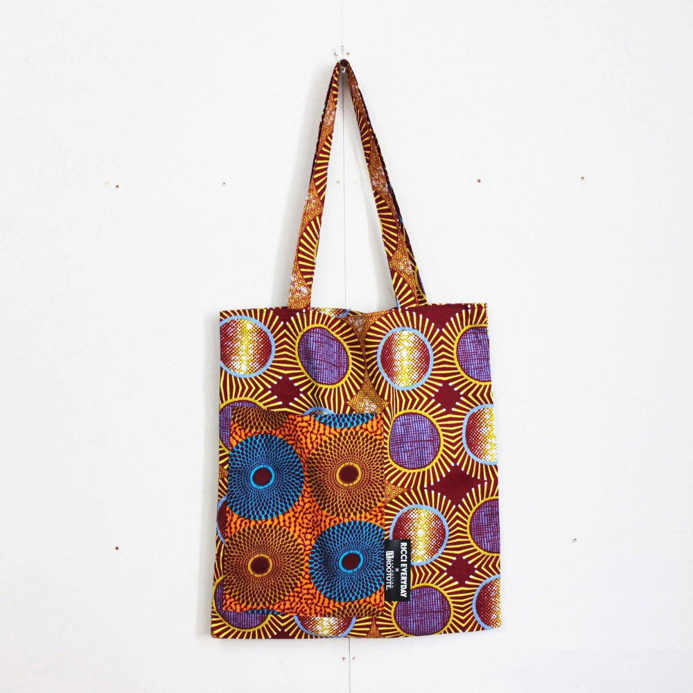 【限定商品】RICCI EVERYDAY × ROOTOTE / フェアトレード LT.A4.AFRICA-TOTE-A / 6471