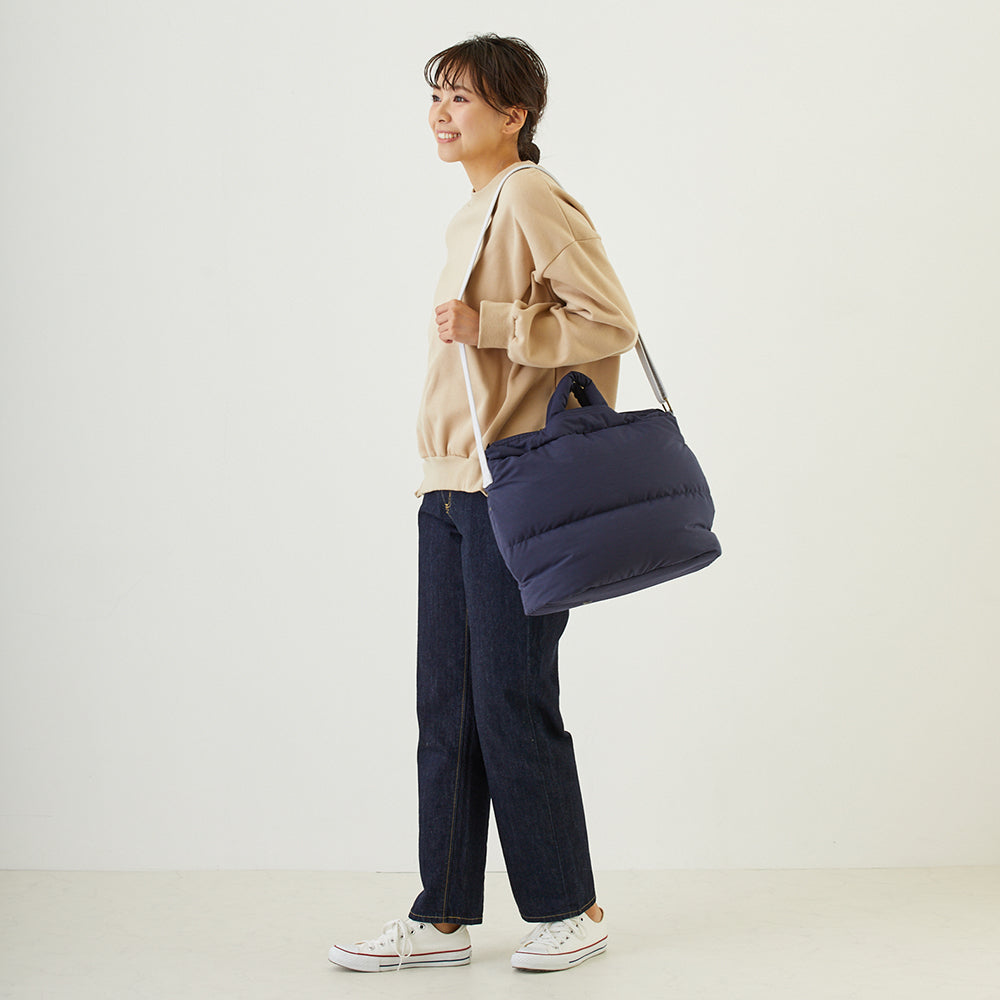 ROOTOTE×NISHIKAWA Upcycled Down Tote FE.Deli 2WAY.OFTON-A