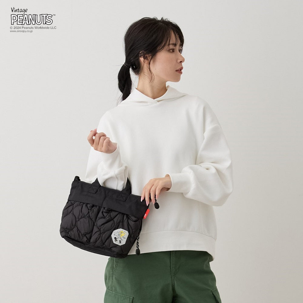 【MATT&NAT】スヌピー☆ビーガン☆収納たっぷりトートバッグ PEANUTS スヌーピーのビッグトートバッグ たっぷり収納 954185
